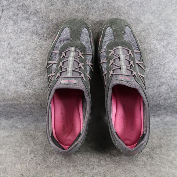 Skechers Shoes Womens 9.5 Sneaker Slip On Casual Weekender Comfort Active Gray - Picture 6 of 14